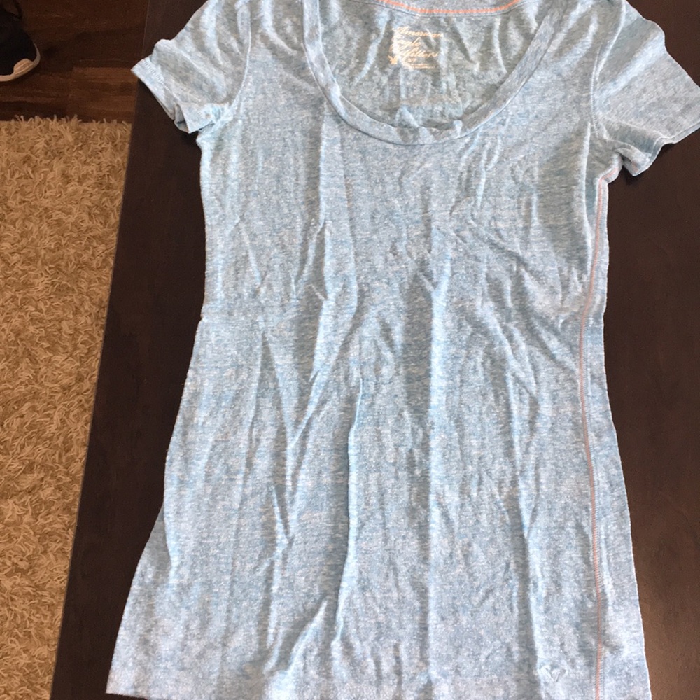 Light blue shirt